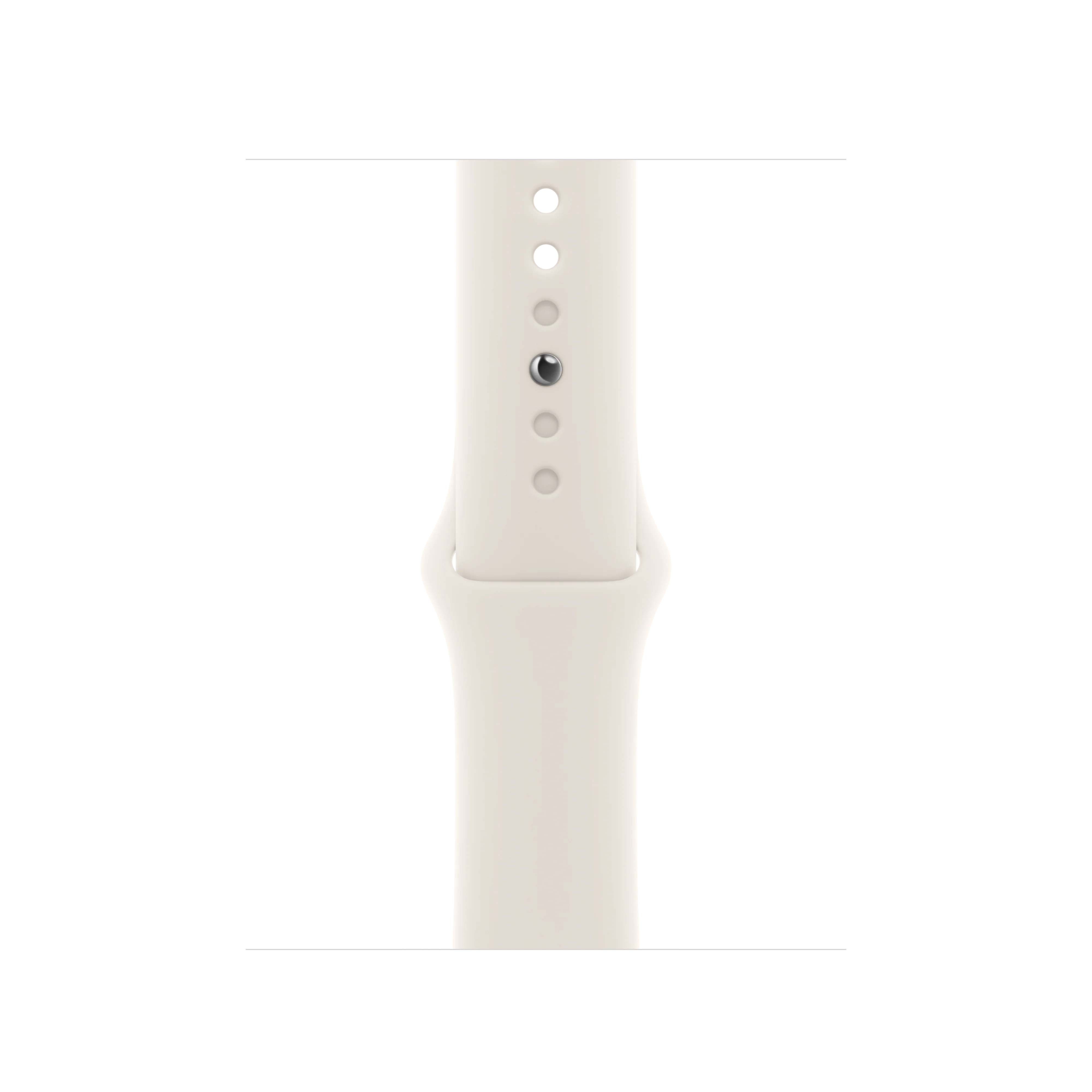Correa deportiva blanco estelar para caja de 42 mm - S/M