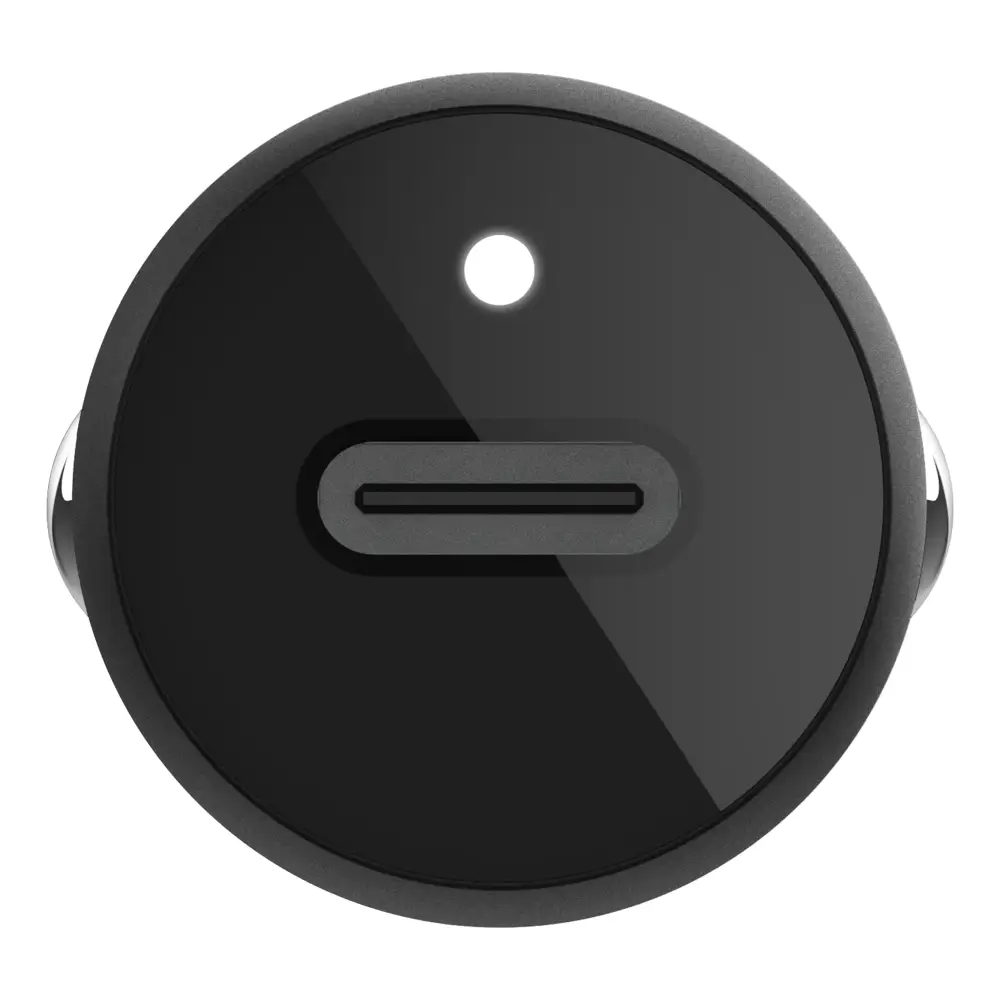 Adaptador de carga para Auto Belkin 30W USB-C + Cable USB-C a USB-C - Negro - Image 3