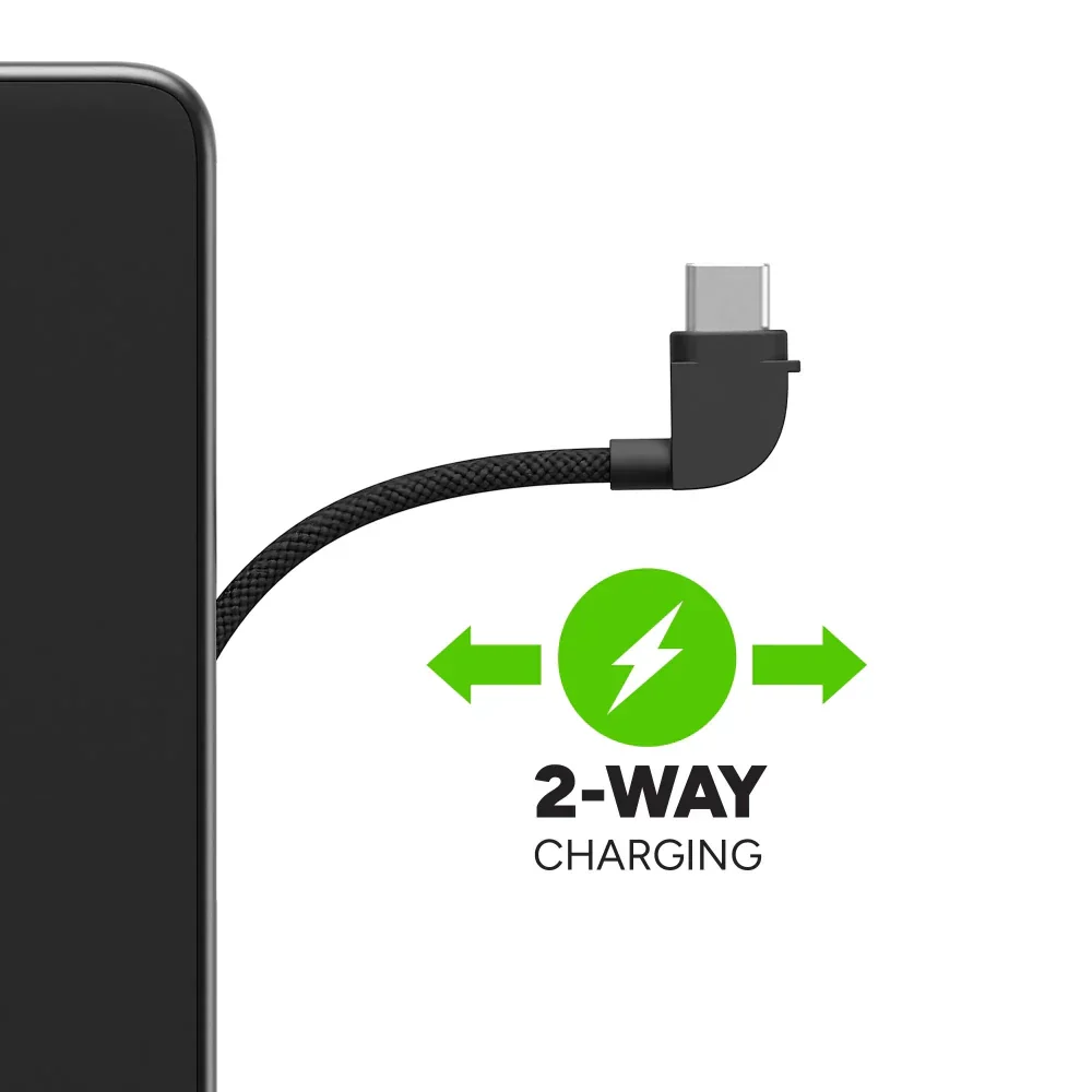 Batería externa Mophie Powerstation Plus 5.000mAh con cable USB-C - Negro - Image 7