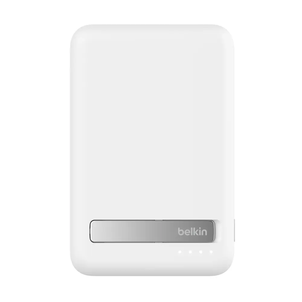Batería Externa Qi2 5000 mAh 15W stand - Blanco - Image 2
