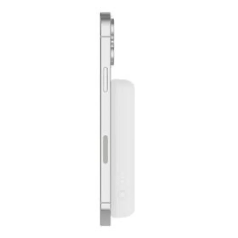 Batería Magnética Inalámbrica Belkin 5000 mAh + Soporte - Blanca - Image 4