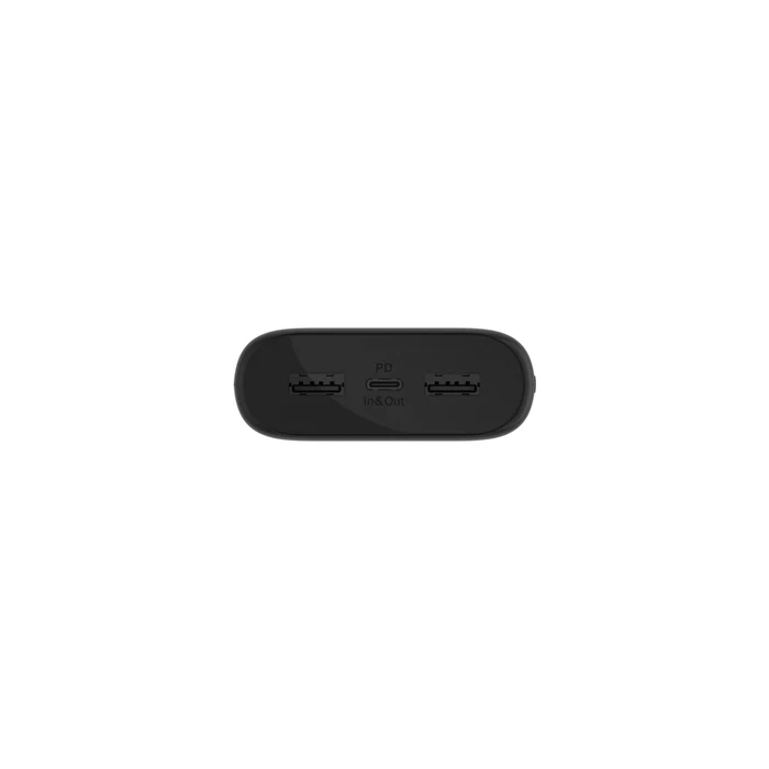 Batería portatil Belkin 20000 mAh 2.4 USB-A x2 USB-C entrada 20W - Negro - Image 3