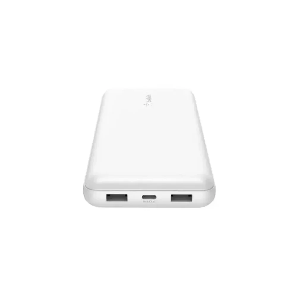 Batería Portatil Belkin 20000 mAh USB-A x2 - USB-C - Blanco - Image 3
