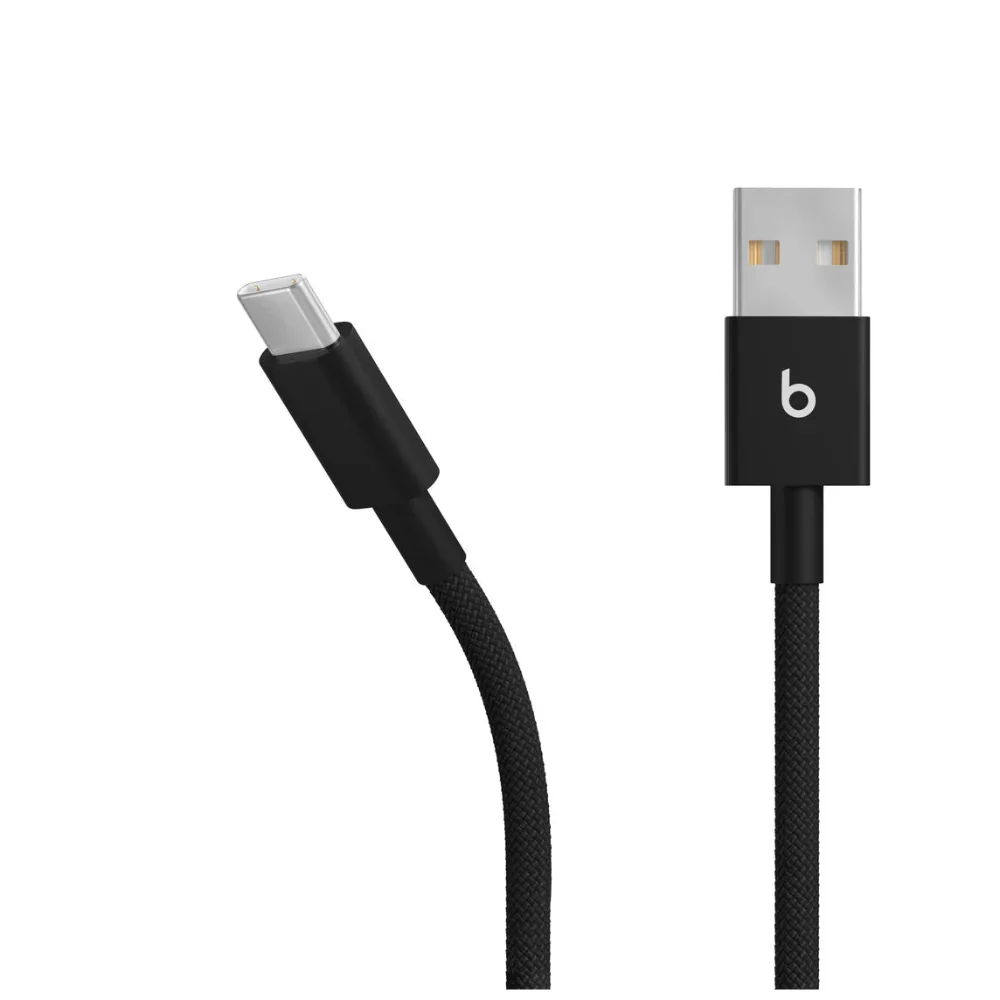 Cable Beats Trenzado USB-A a Conector USB-C (1.5 m) - Negro - Image 2