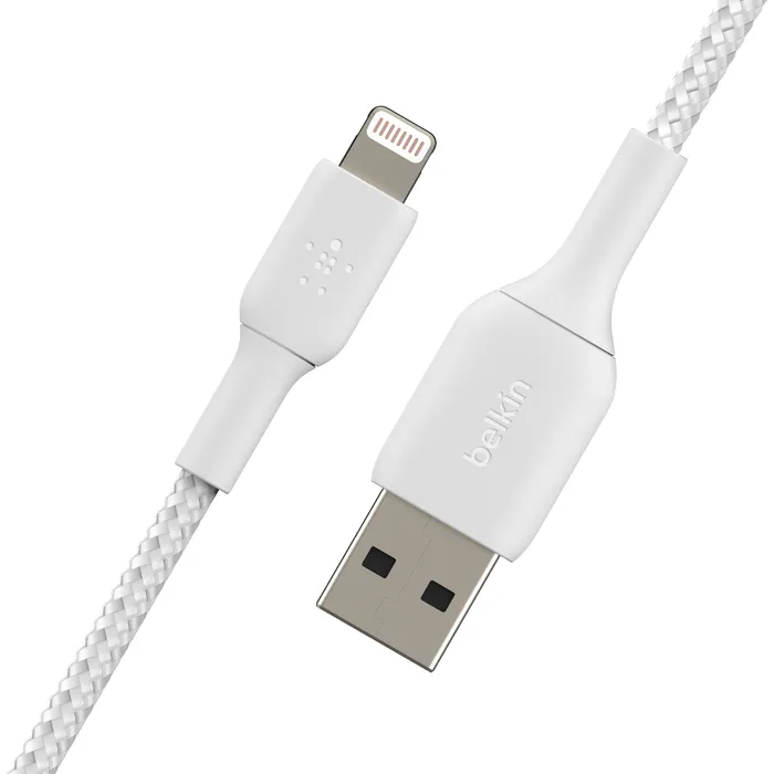 Cable Belkin Lightning to USB-A (1m) - Blanco - Image 4