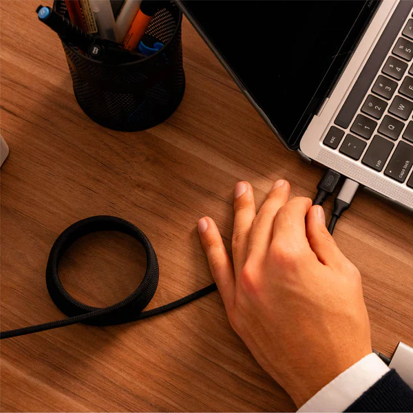 Cable Magnetico NCO PowerForce 2m USB-C a USB-C - Image 5