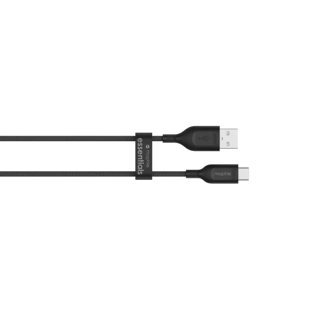 Cable Mophie essential trenzado USB-C a USB-C 60w 2m - Negro - Image 3