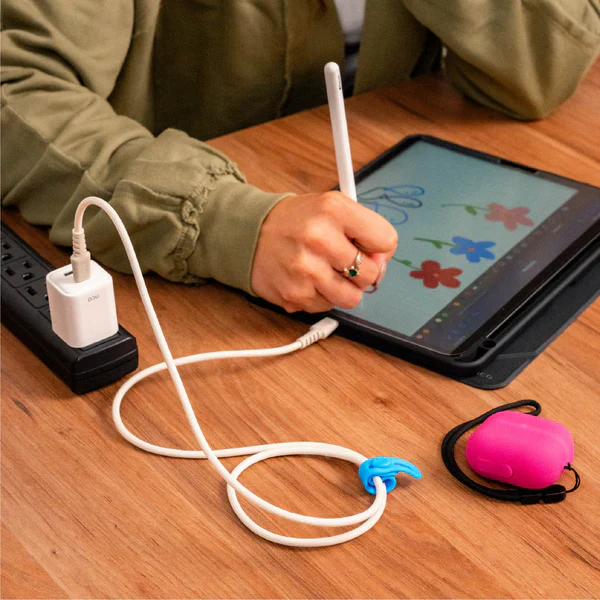 Cable Trenzado NCO PowerLite USB-C to Lightning -Blanco Estrella - Image 5
