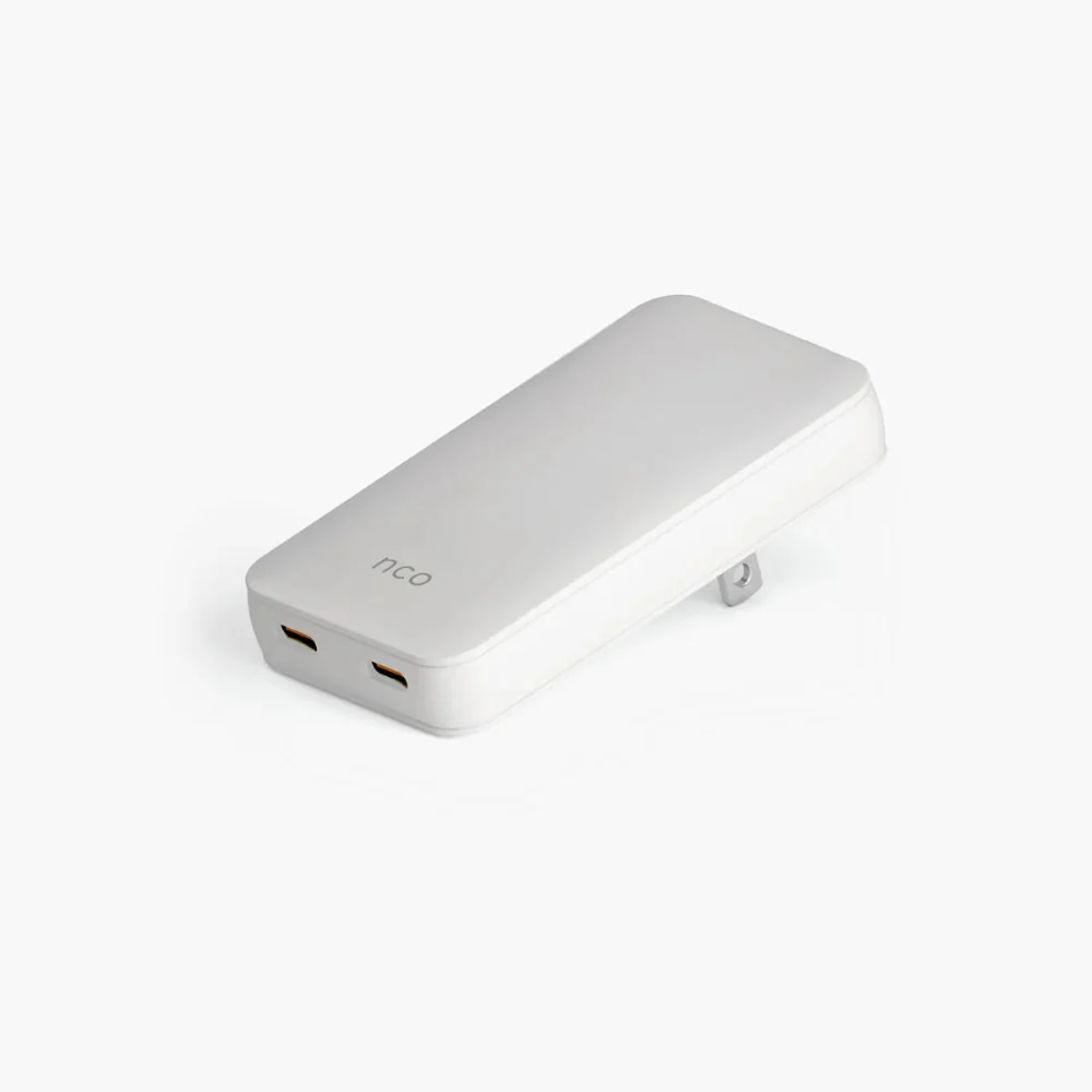 Cargador de Pared NCO PowerPlug Ultra 65W US/EU/AUS/UK USB-C - Blanco
