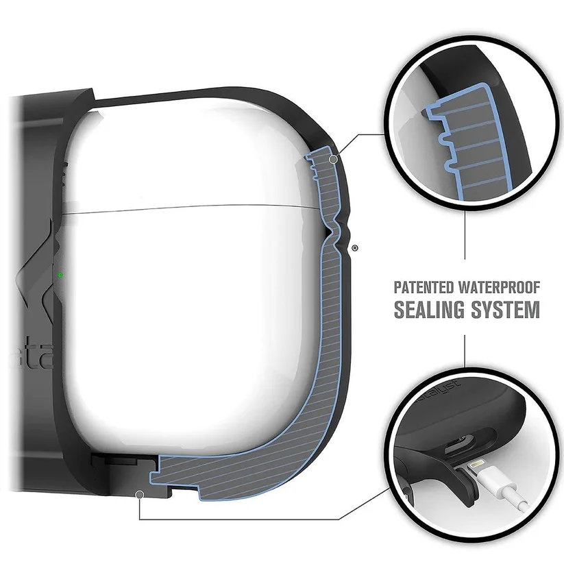 Case Catalyst AirPods Pro 1 y 2 Waterproof - Negro - Image 6