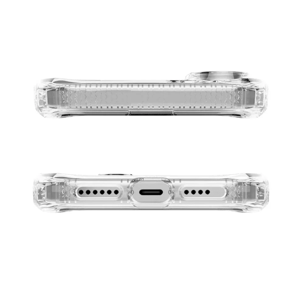 Case ItSkins Hybrid R Clear con MagSafe para iPhone 16 Plus - Transparente - Image 4