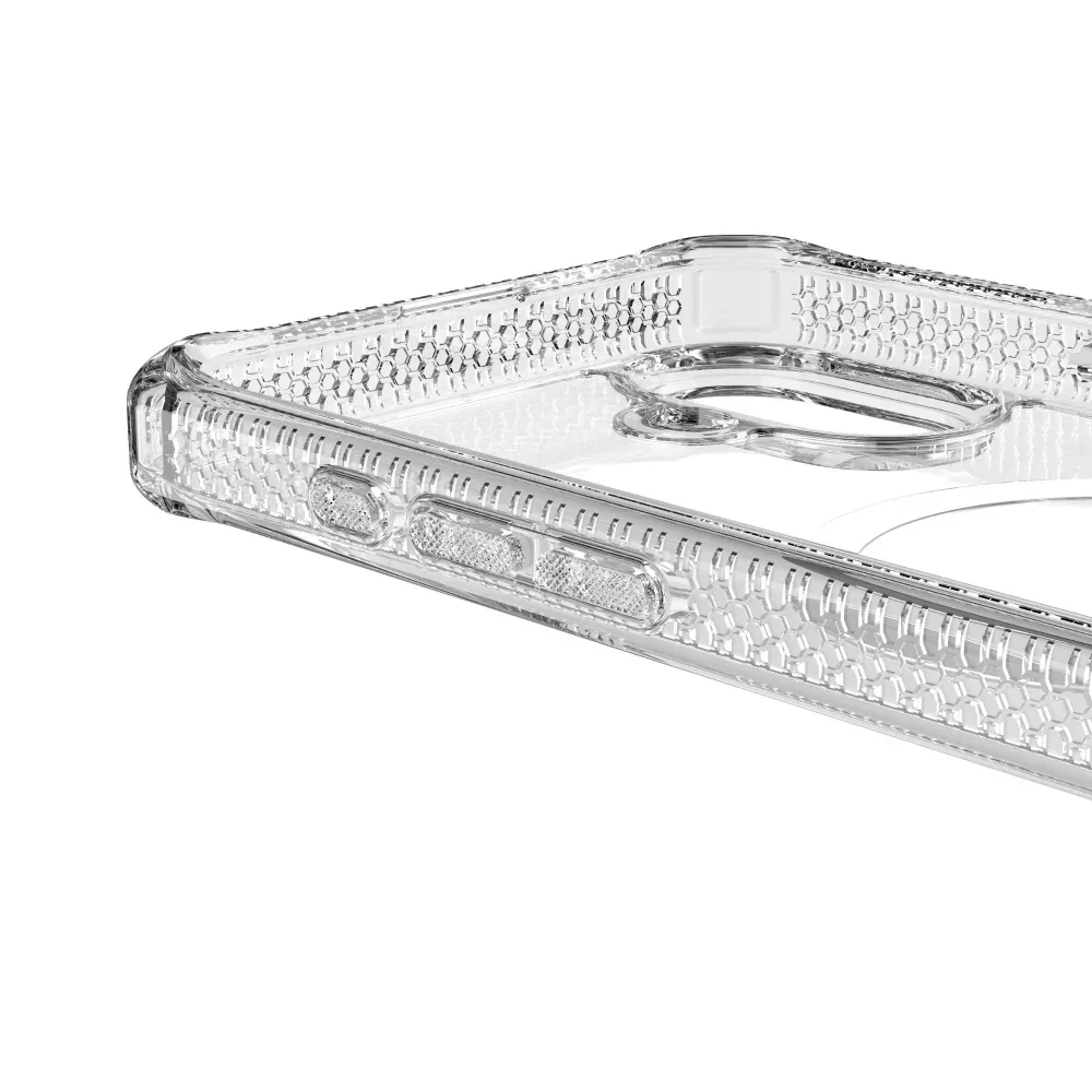 Case ItSkins Hybrid R Clear con MagSafe para iPhone 16 Plus - Transparente - Image 6