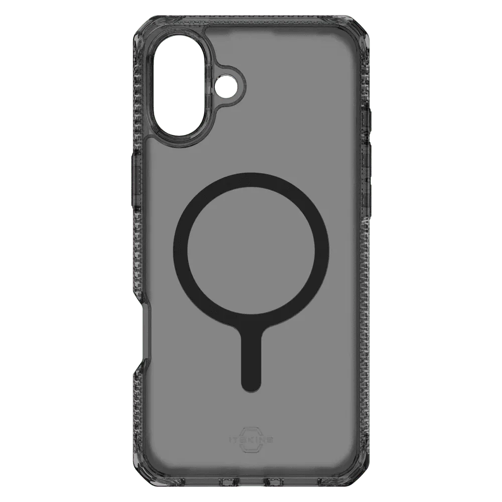 Case ItSkins Hybrid R Vapor con MagSafe para iPhone 16 Plus - Negro - Image 4