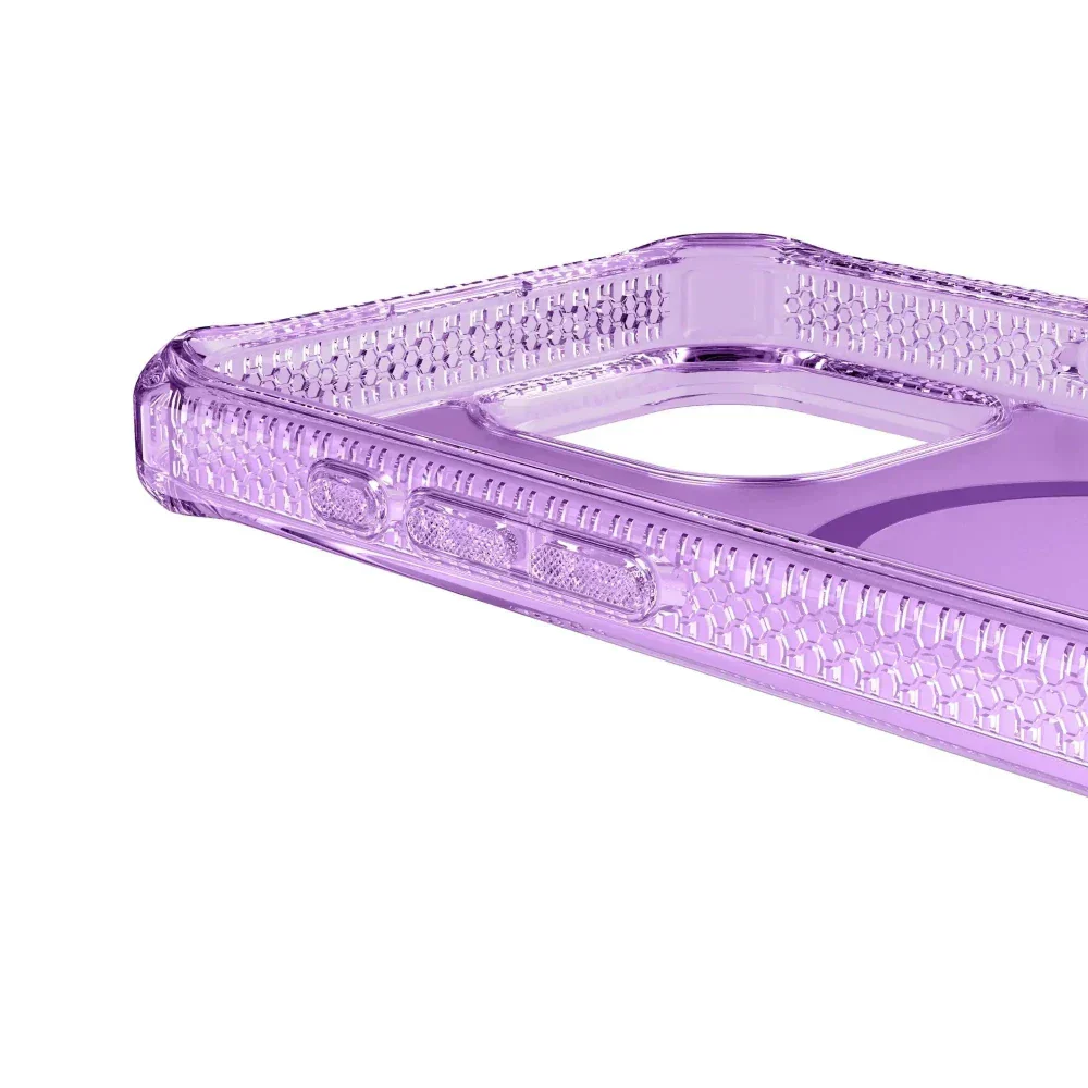 Case ItSkins Hybrid R Vapor con MagSafe para iPhone 16 Pro - Morado - Image 3