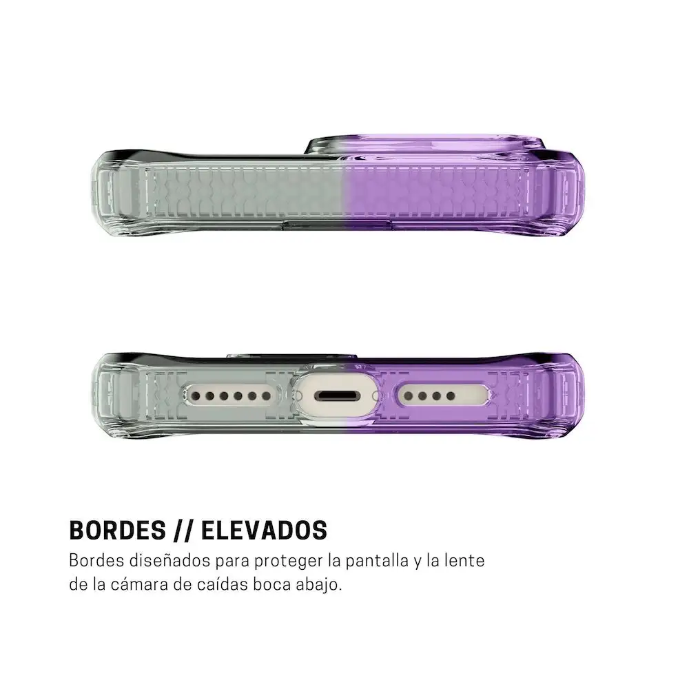 Case ItSkins Spectrum R Mood para iPhone 15 Pro - Morado Claro - Image 8