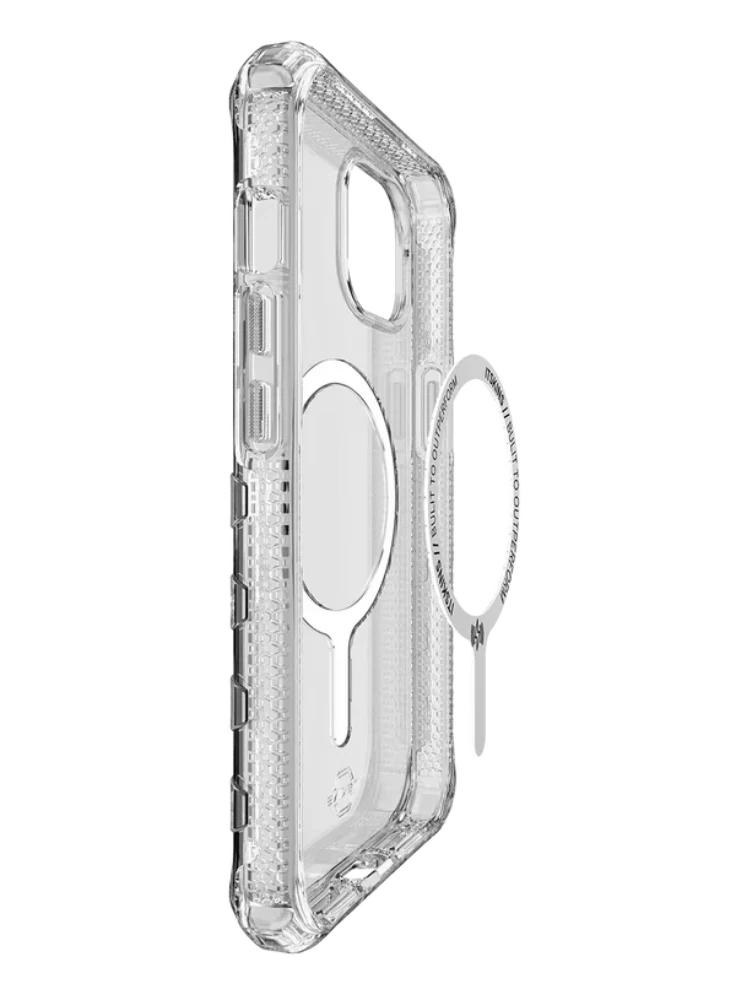 Case ItSkins Supreme R Clear con MagSafe para iPhone 14 Plus - Transparente - Image 3