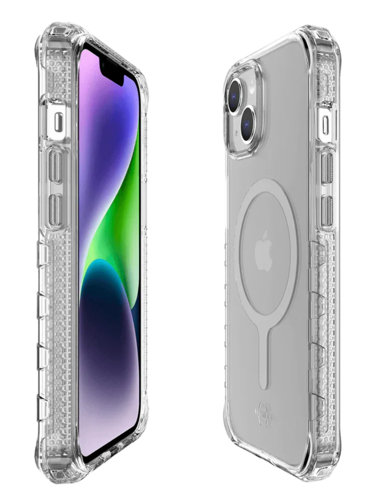 Case ItSkins Supreme R Clear con MagSafe para iPhone 14 Plus - Transparente - Image 5