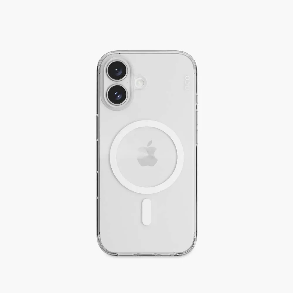 Case NCO SafeCase Clear con MagSafe para iPhone 17 Series transparente