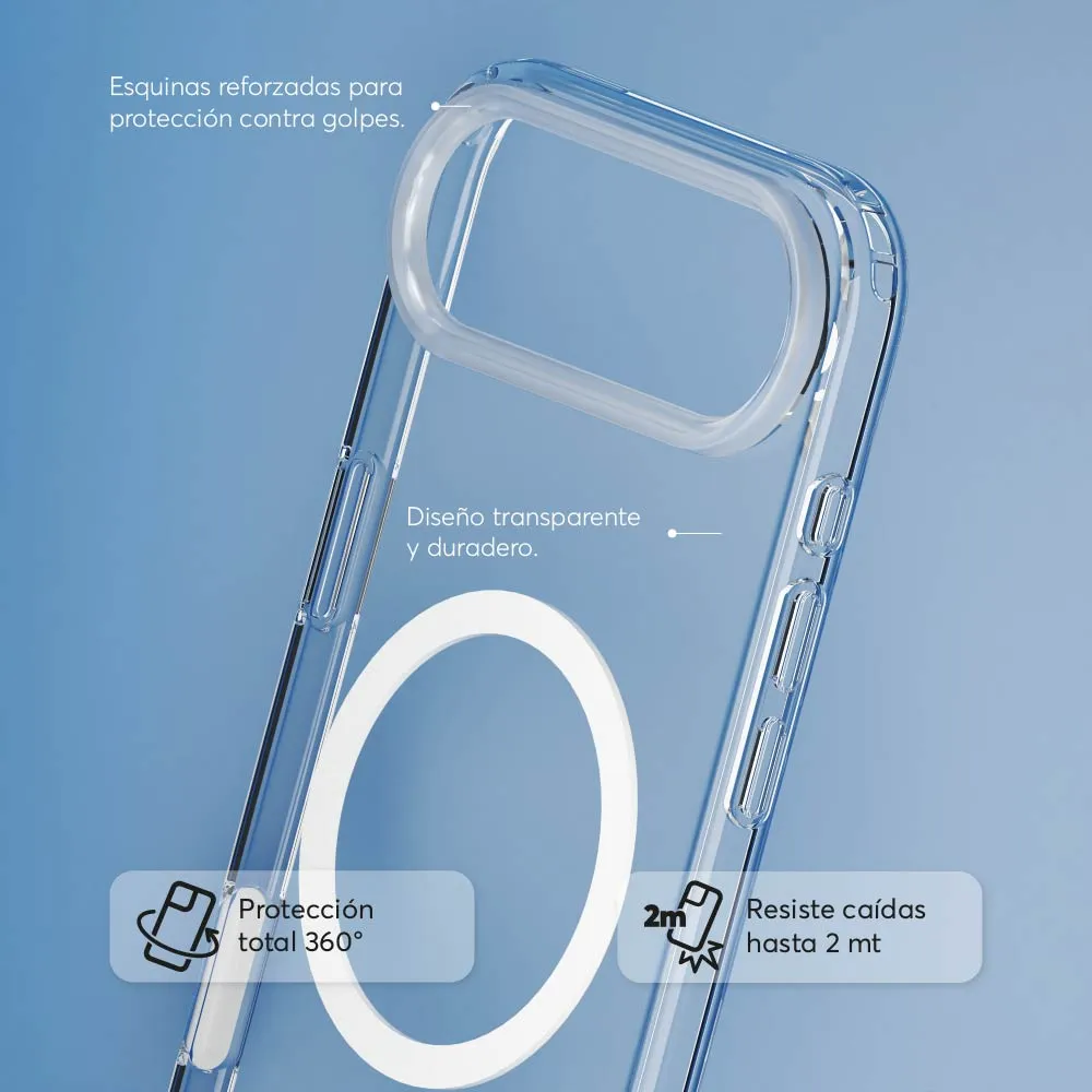 Case NCO SafeCase Clear con MagSafe para iPhone 17 Series transparente - Image 10