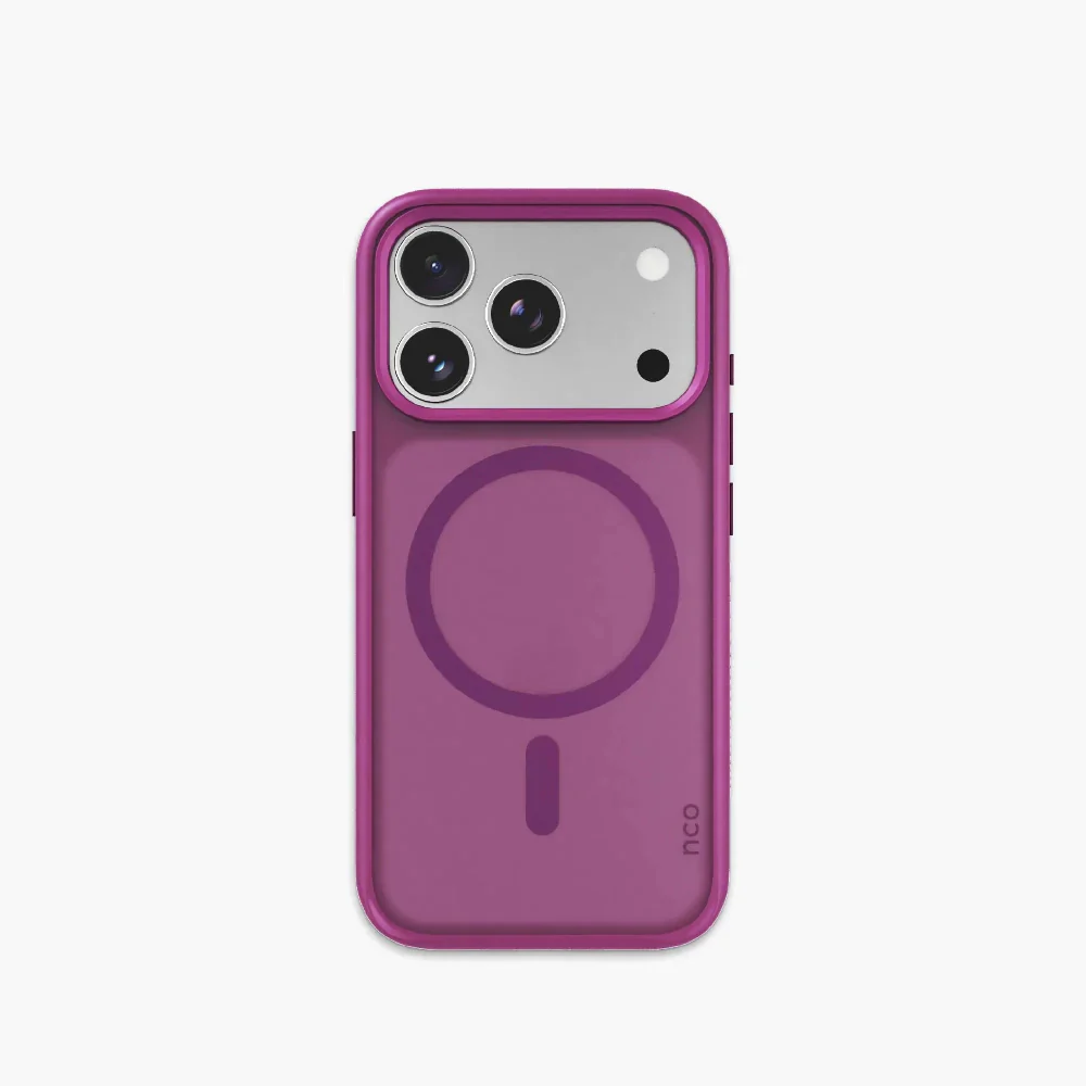 Case NCO SafeCase Lite Magenta con MagSafe para iPhone 17 Series