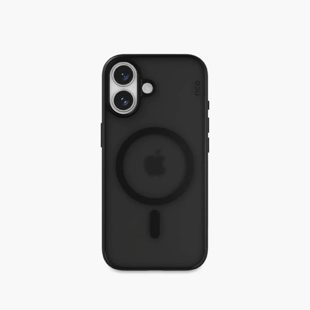 Case NCO SafeCase Lite negro con MagSafe para iPhone 17 Series