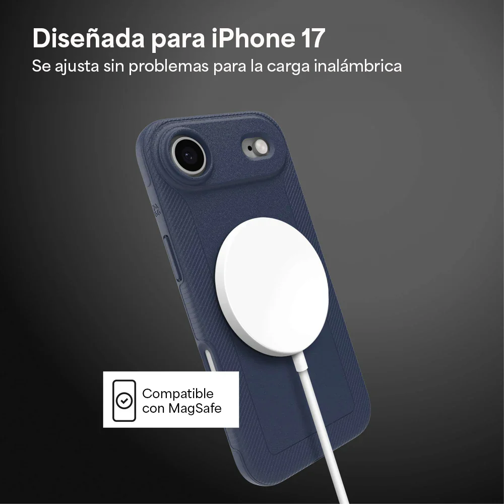 Case ZAGG Luxe con MagSafe para iPhone 17 Azul Marino - Image 5