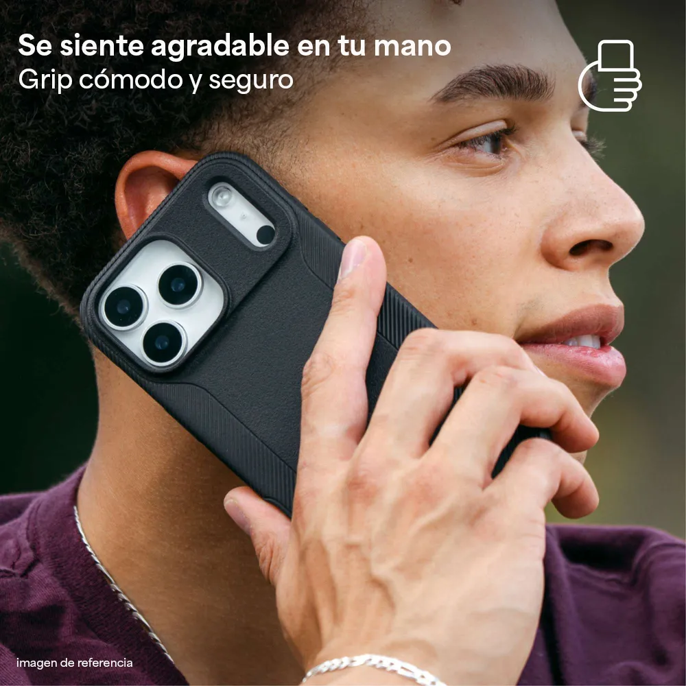 Case ZAGG Luxe con MagSafe para iPhone Series 17 - Negro - Image 12