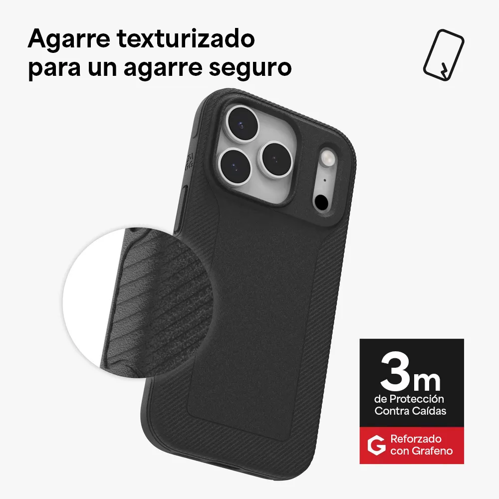 Case ZAGG Luxe con MagSafe para iPhone Series 17 - Negro - Image 16