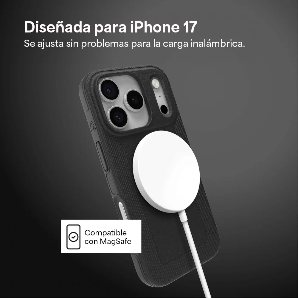 Case ZAGG Luxe con MagSafe para iPhone Series 17 - Negro - Image 17