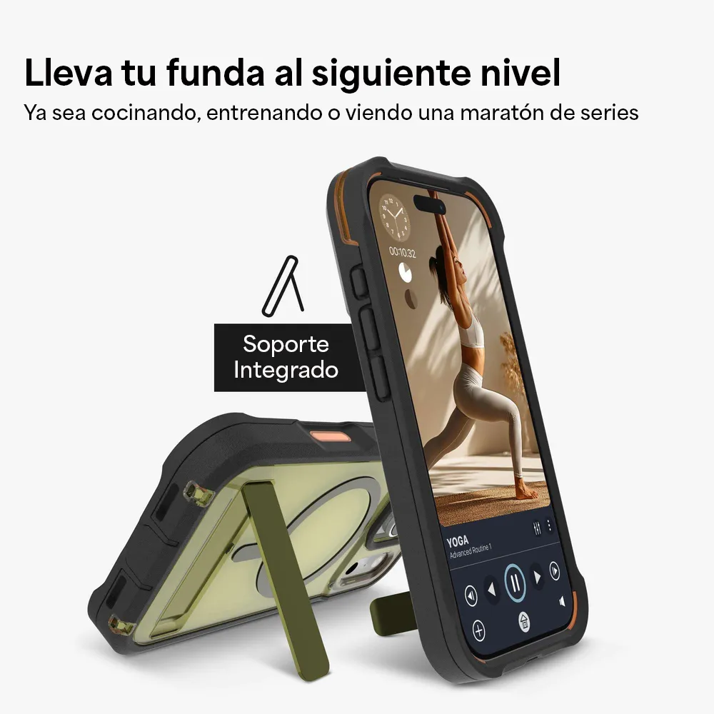 Case ZAGG Rainier con MagSafe KS para iPhone Series 17 - Alga Marina - Image 4
