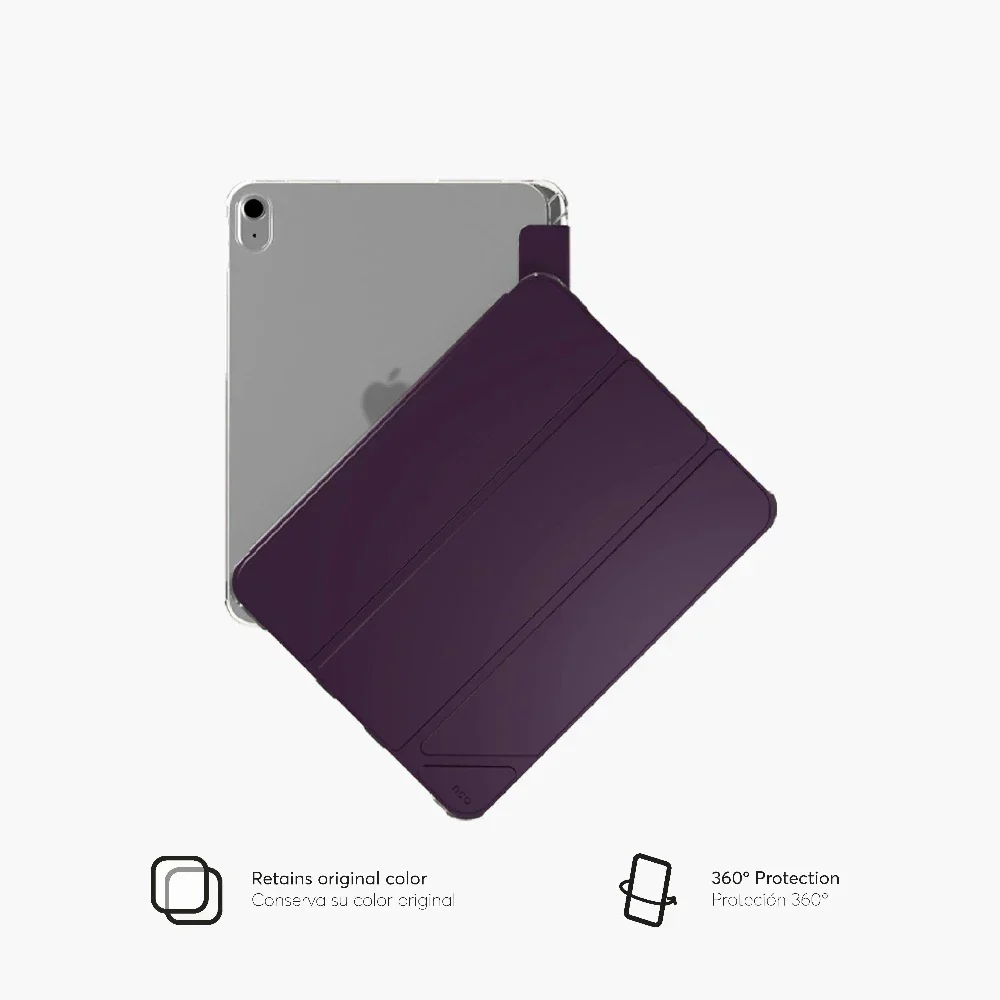 ClearFolio para iPad NCO (10 / A16 y iPad Air M2, M3, M4)