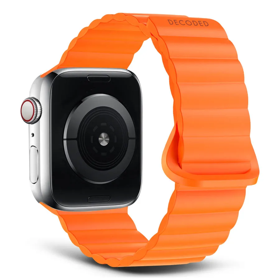 Correa DECODED con tracción magnética para Apple Watch (42/44/45/49mm) - Naranja