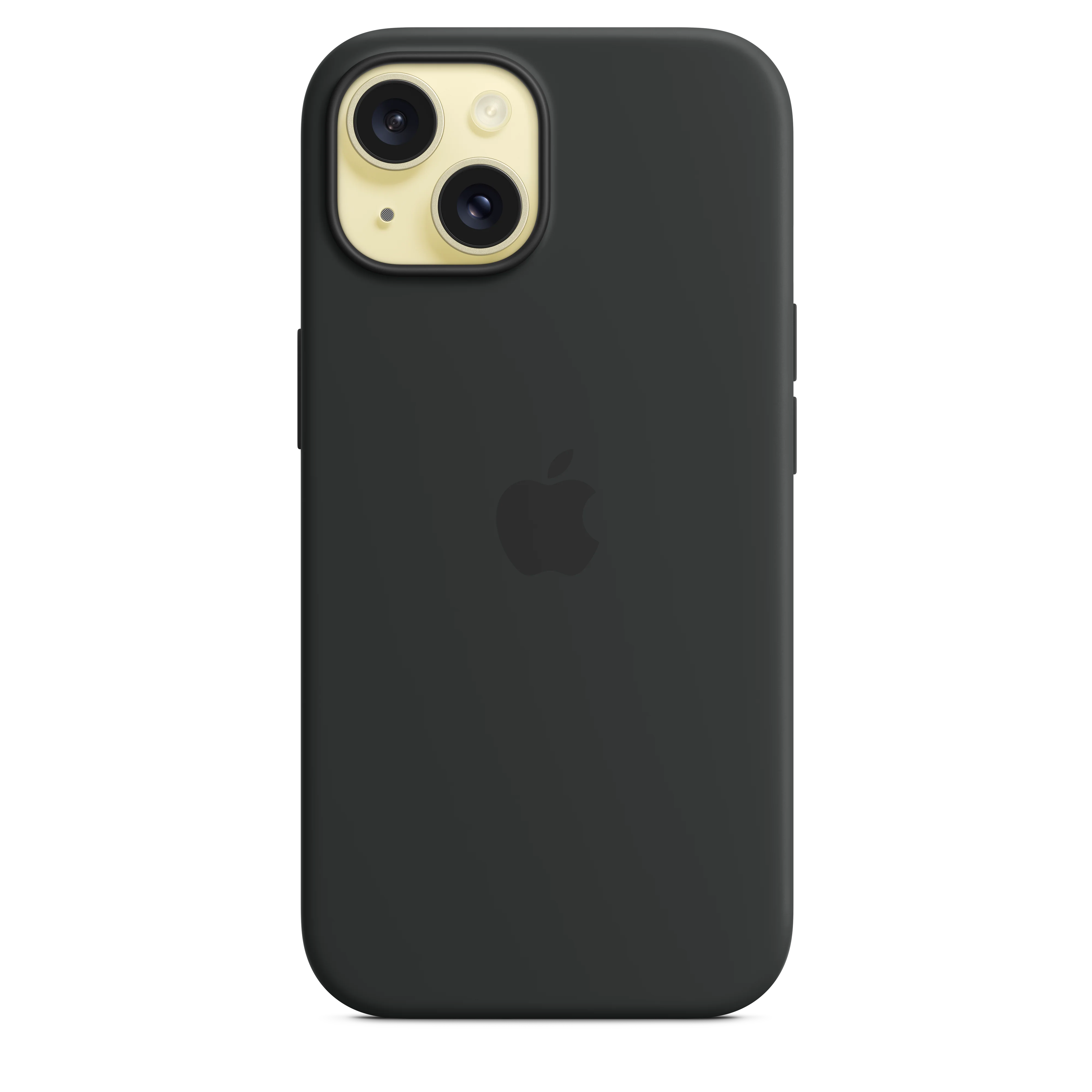 Funda de silicón con MagSafe para el iPhone 15 - Negro - Image 3