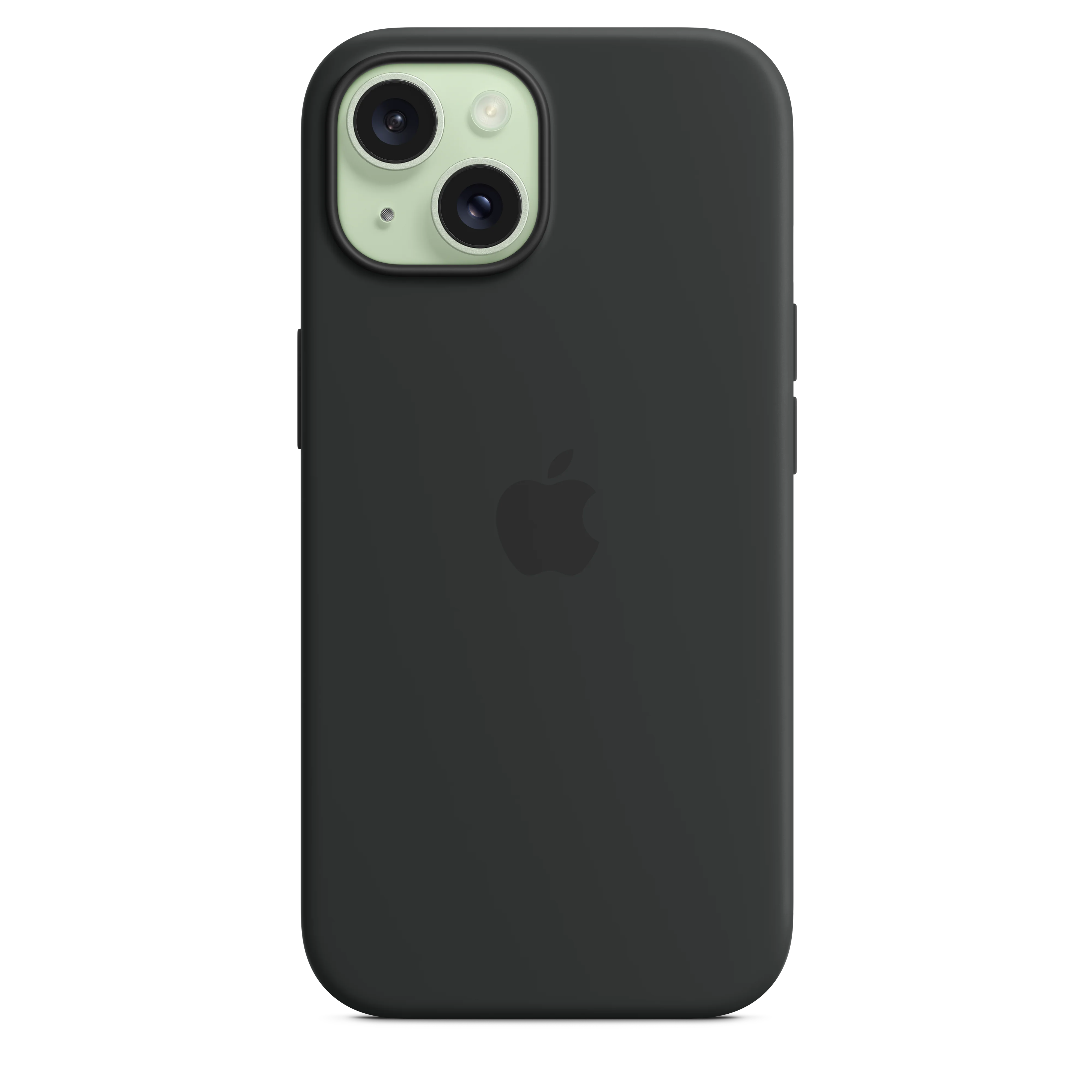Funda de silicón con MagSafe para el iPhone 15 - Negro - Image 4