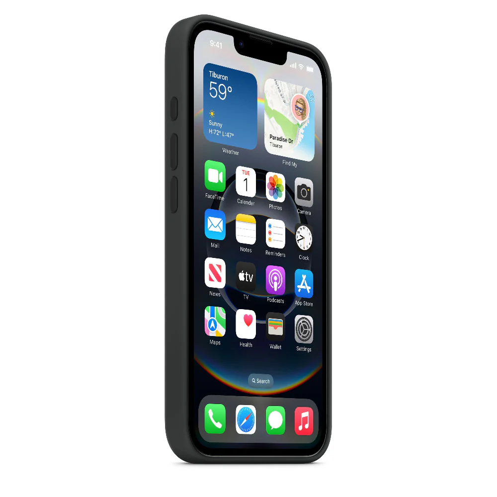 Funda de silicón Apple para el iPhone 16e – Negro - Image 3