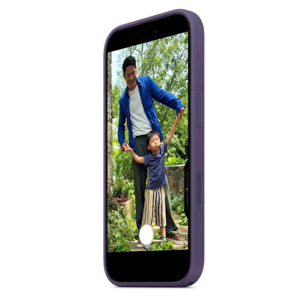 Funda de silicón con MagSafe para el iPhone Series 17 – Morado niebla - Image 6