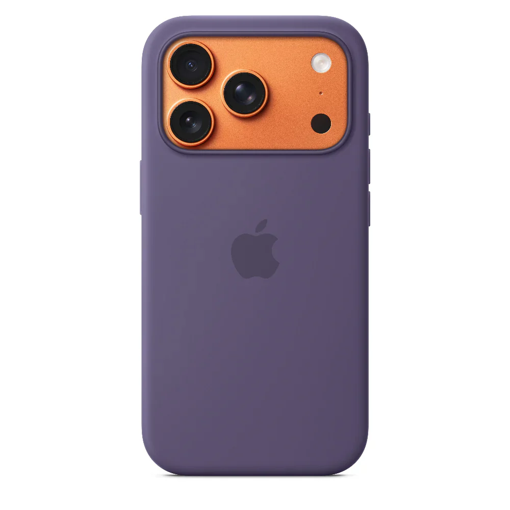 Funda de silicón con MagSafe para el iPhone Series 17 – Morado niebla - Image 7