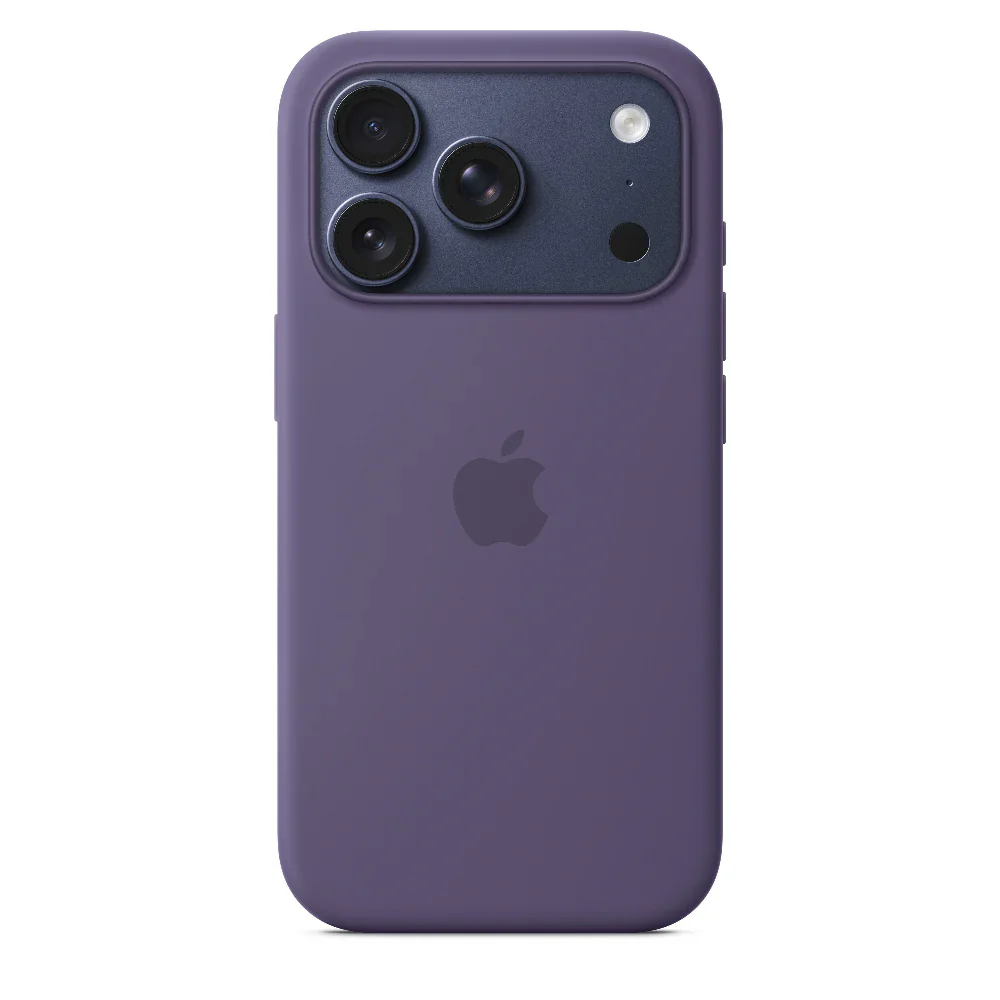 Funda de silicón con MagSafe para el iPhone Series 17 – Morado niebla - Image 9