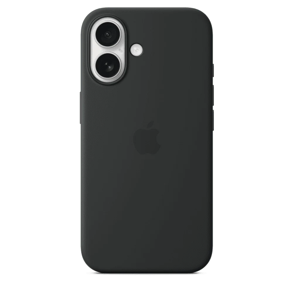 Funda de silicón con MagSafe para el iPhone 16 - Negro - Image 4
