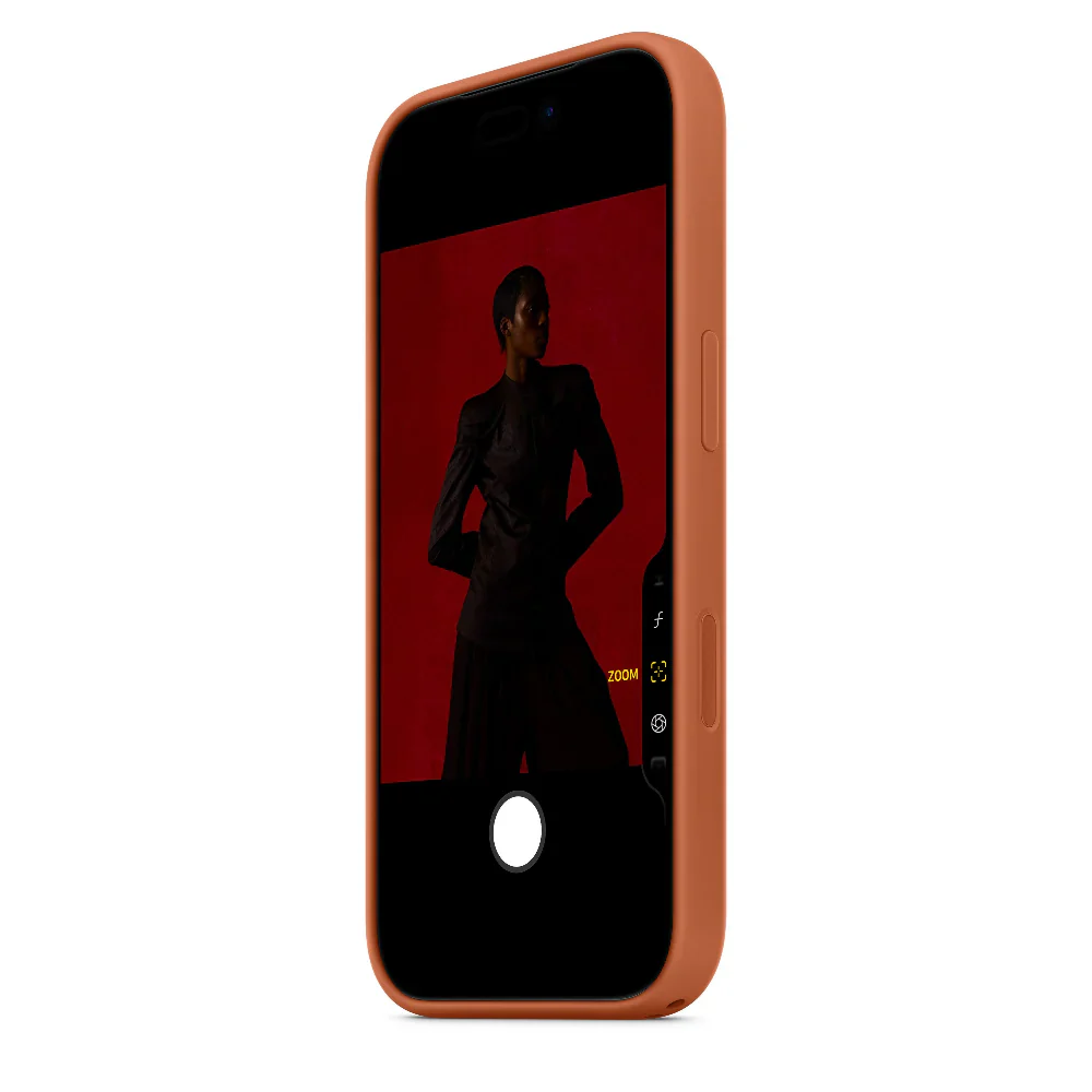 Funda de silicona con MagSafe para el iPhone Serries 17 -Terracota - Image 4