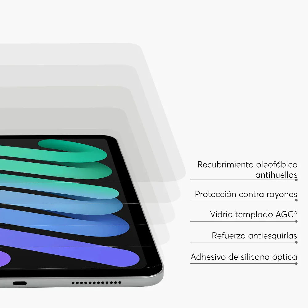 GlassGuard NCO temperate para iPad - Image 8