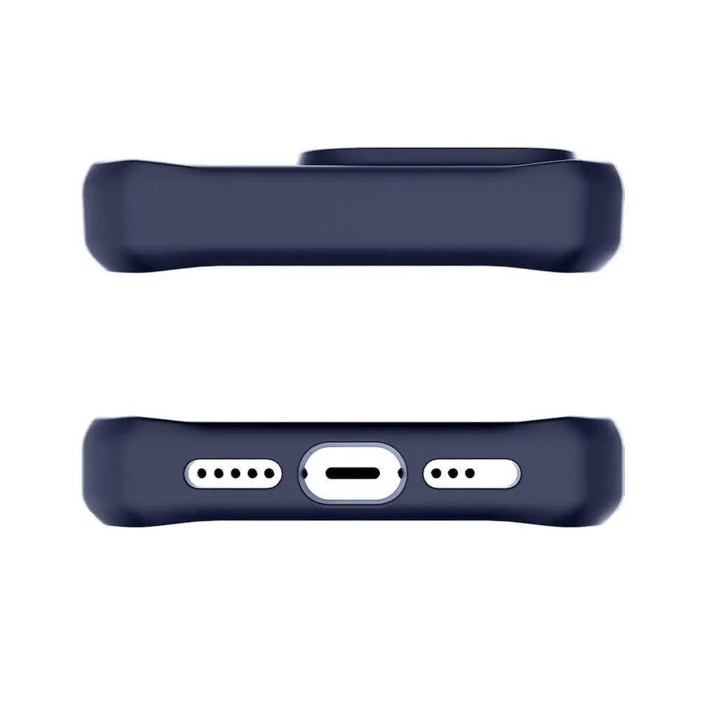ItSkins Case Ballistic R Nylon con MagSafe para iPhone 15 Pro - Azul Oscuro - Image 4