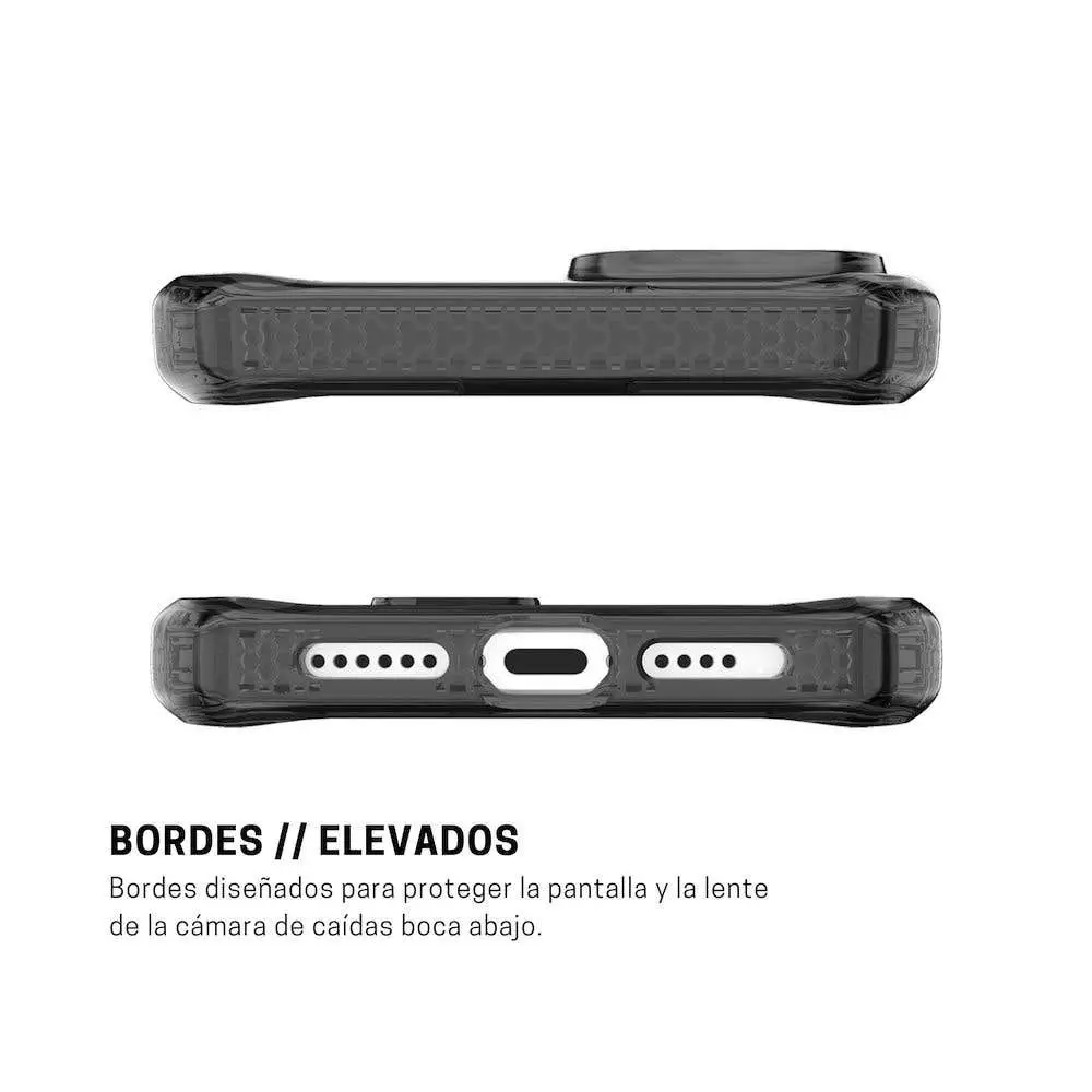 ItSkins Case Spectrum R Clear para iPhone 15 Plus - Gris - Image 8