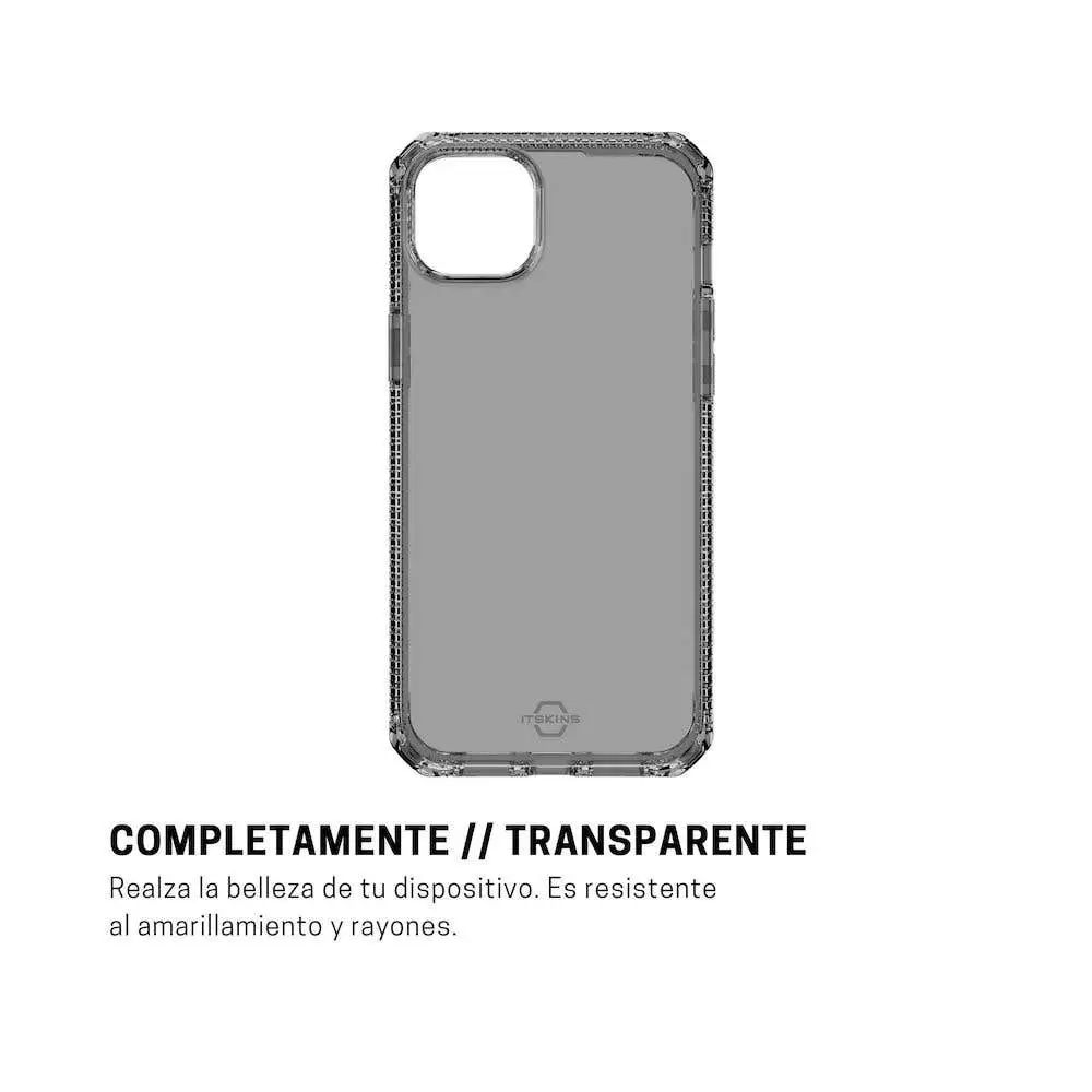 ItSkins Case Spectrum R Clear para iPhone 15 Plus - Gris - Image 9