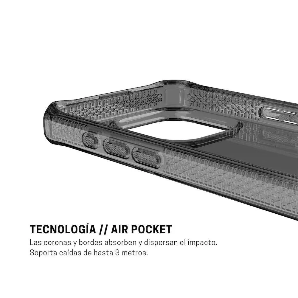 ItSkins Case Spectrum R Clear para iPhone 15 Pro - Gris - Image 10