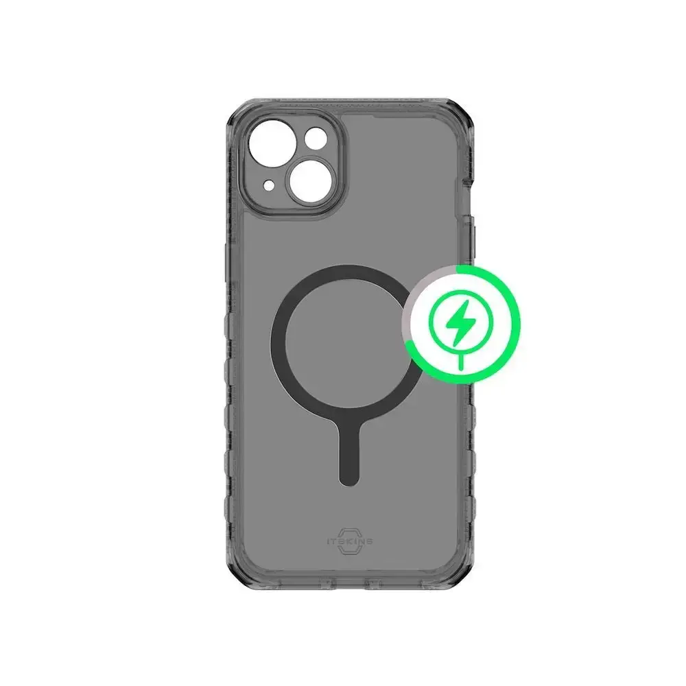 ItSkins Case Supreme R Clear con MagSafe para iPhone 15 Plus - Grafito - Image 2