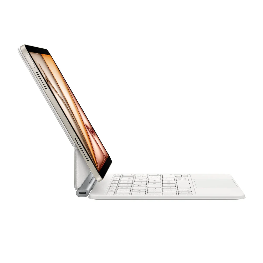 Magic Keyboard Apple para el iPad Air de 11 pulgadas (M3) – Español (América Latina) – Blanco - Image 4