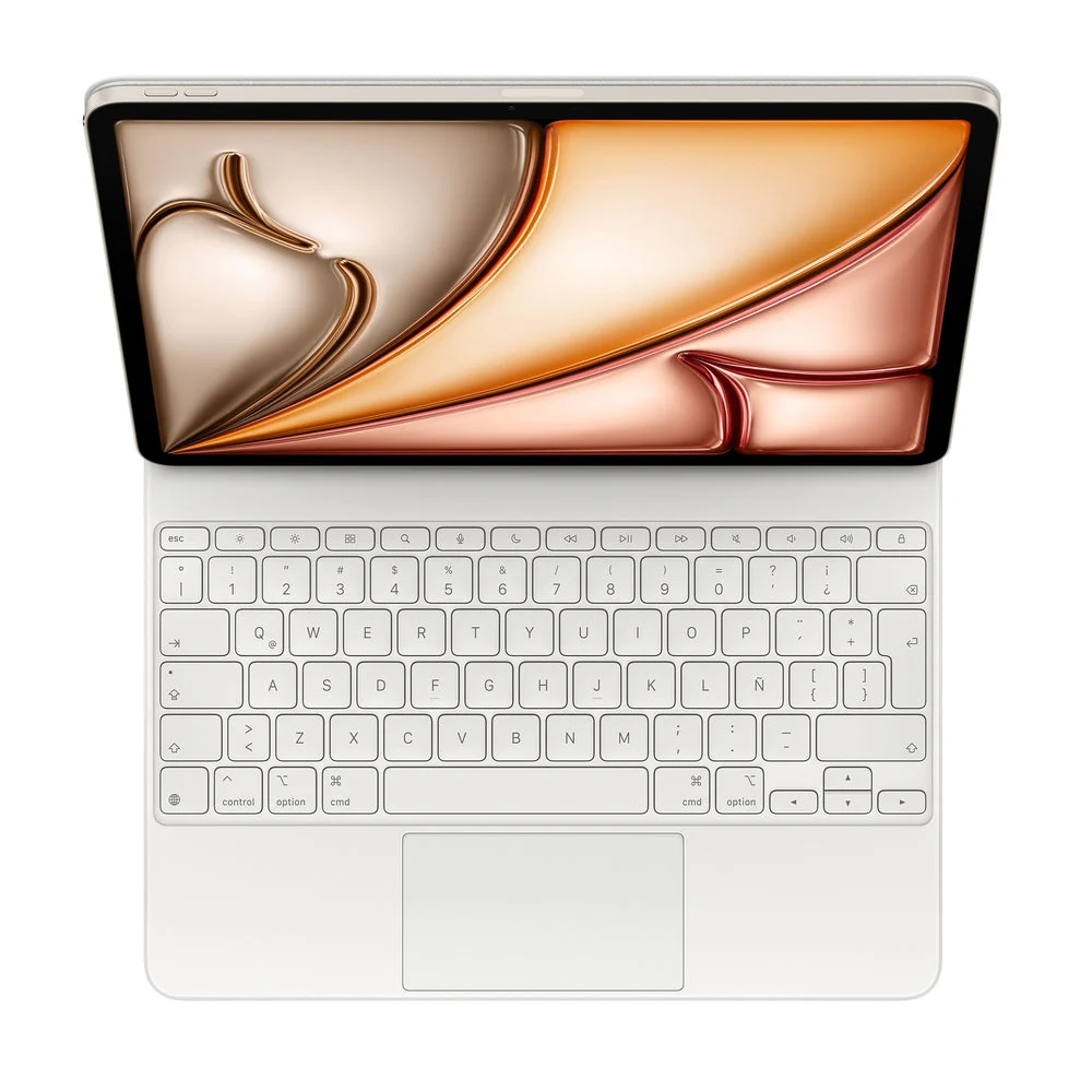Magic Keyboard Apple para el iPad Air de 13 pulgadas (M3) – Español (América Latina) – Blanco - Image 2