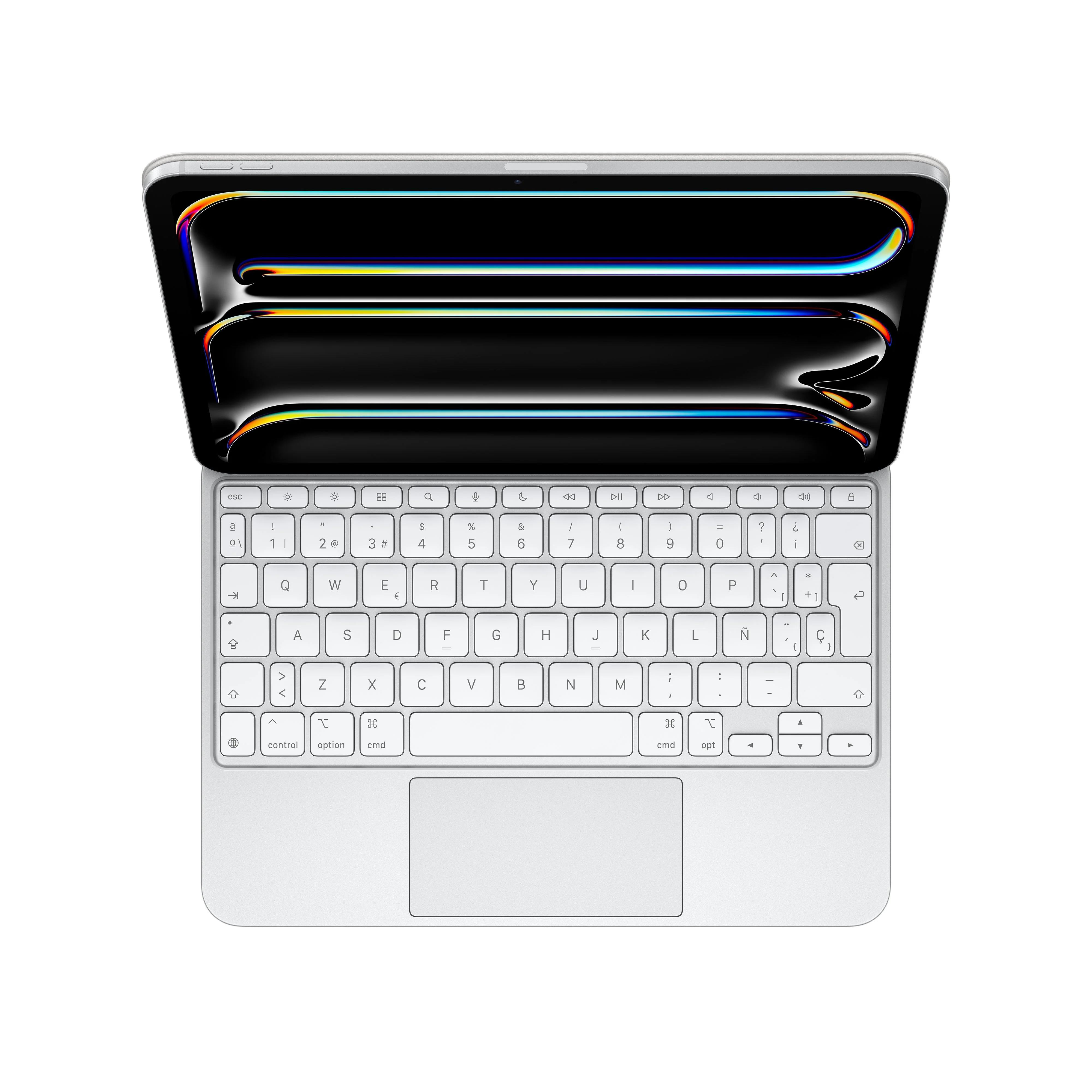 Magic Keyboard para el iPad Pro de 11 pulgadas (M4) - Español (España) - Blanco - Image 4