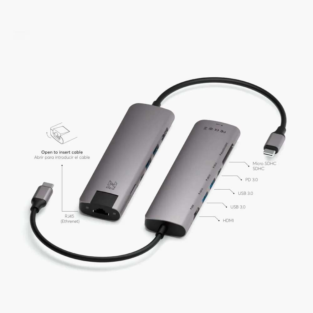 Multipuerto Ultra NCO para MacBook (USB-C) - Gris Espacial - Image 2